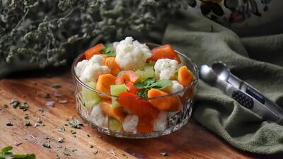  طرز تهیه گل کلم شور خانگی
