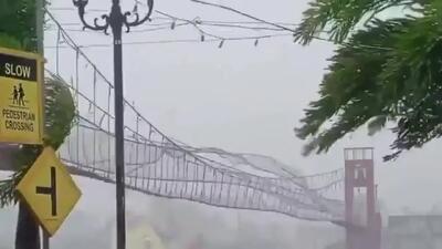  قدرت عجیب طوفان فونگ-وانگ در فیلیپین (فیلم)