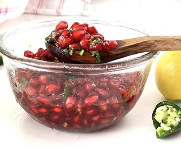  طرز تهیه ترشی انار ترش و خوشرنگ