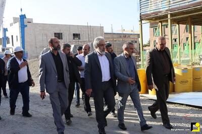  بازدید سرپرست شرکت برق حرارتی از نیروگاه طرشت