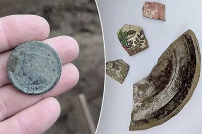  کشف گنج ۲۰۰ ساله زیر خرابه‌های یک کافه!