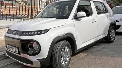  هیوندای اینستر در خیابان‌های آتن دیده شد