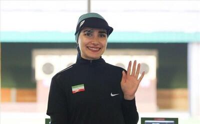  تیراندازی قهرمانی جهان / هانیه رستمیان روی سکوی پنجم ایستاد