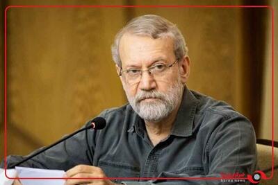  لاریجانی: غرب با شعار «صلح از طریق قدرت» سلطه را توجیه و اخلاق را قربانی کرده است