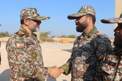  بازدید معاون هماهنگ‌کننده نیروی پدافند هوایی ارتش از منطقه پدافند هوایی جنوب