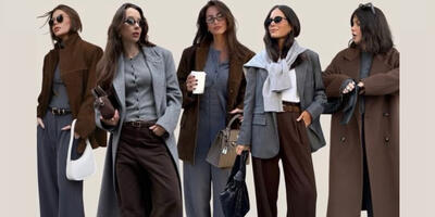  چطور شلوار پارچه‌ای را در استایل پاییزی برای موقعیت‌های مختلف ست کنیم؟ - چی بپوشم