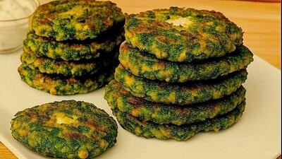  ه جای کوکوسبزی های تکراری،این ترکیب جدید روامتحان کن / طرز تهیه کوکو سبزی با 1 لیوان شیر