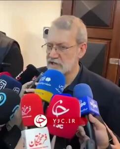  ایران با آمریکا مذاکره می کند؟‌/ پاسخ لاریجانی