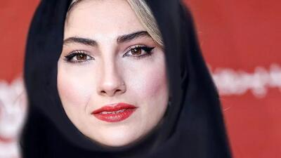  محیا دهقانی با استایلی جذاب و مانتو کتی طرح‌دار در اکران قلب رقه!