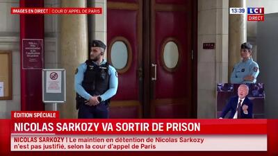  ببینید | سارکوزی با قرار وثیقه ازاد شد