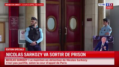  سارکوزی، رئیس جمهور سابق فرانسه آزاد شد