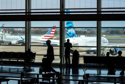  کاهش ۲۰ درصد پرواز‌ها بخاطر تعطیلی دولت آمریکا