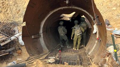  «زرادخانه مخفی» حماس در تونل‌های غزه