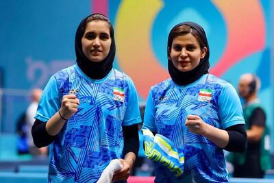  شکست بانوان پینگ‌پنگ ایران مقابل ترکیه و کسب مدال برنز