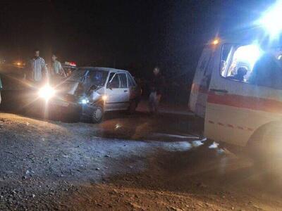  برخورد پراید با وانت در جاده برزک کاشان ۲ کشته و یک مصدوم برجا گذاشت