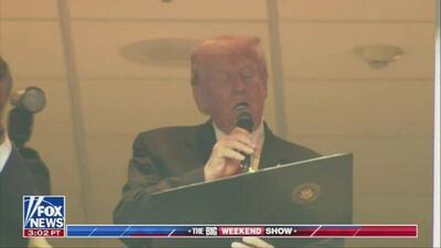  تماشاگران فوتبال آمریکایی ترامپ را هو کردند