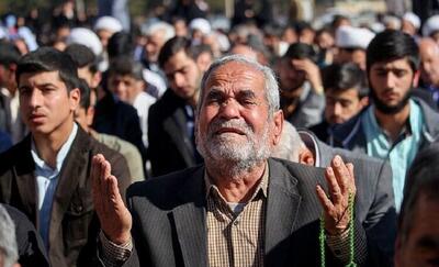  دست‌های رو به آسمان در بجنورد؛ زمزمه باران در دل خشکسالی