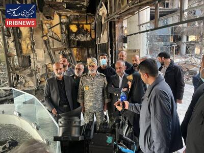  رئیس ستاد کل نیروهای مسلح از سازمان صداوسیما بازدید کرد