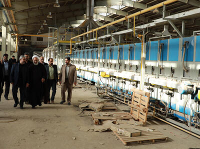  یک واحد صنعتی پس از سال‌ها توقف با حمایت قضایی به چرخه تولید بازمی‌گردد