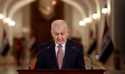  دعوت رئیس‌جمهور عراق به حضور گسترده و موثر مردم در انتخابات