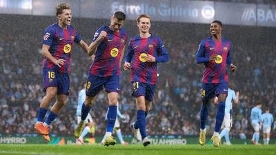  پیروزی بارسلونا مقابل سلتاویگو + ویدیوی خلاصه بازی