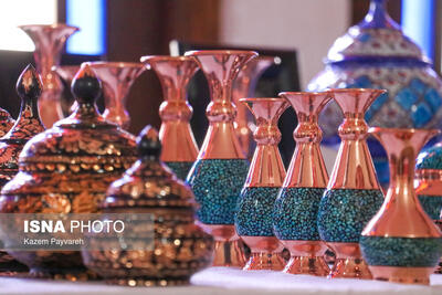  حضور ۲۱۶ هنرمند از ۳۰ استان در نمایشگاه سراسری صنایع دستی کرمانشاه