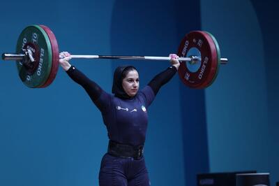  ۲ مدال برنز دختر وزنه‌بردار ایران در بازی‌های کشورهای اسلامی