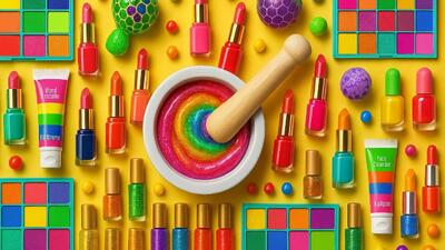  سرگرمی جدید ساخت اسلایم – سرگرمی اسلایم بازی کالرفول با دوستان