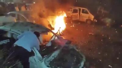  اولین فیلم از لحظۀ انفجار مرگبار امروز در دهلی‌