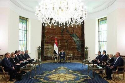  محور‌های مذاکرات میان هیئت روسی و رئیس جمهور مصر