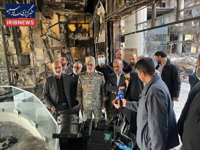  رئیس ستاد کل نیرو‌های مسلح از سازمان صداوسیما بازدید کرد