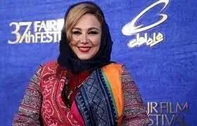  دورهمی هنرمندان در مراسم شوی لباس بهنوش بختیاری