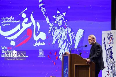  لاریجانی: برد موشک‌های ما چه ربطی به آمریکا و غرب دارد که درباره آن نظر می‌دهند؟