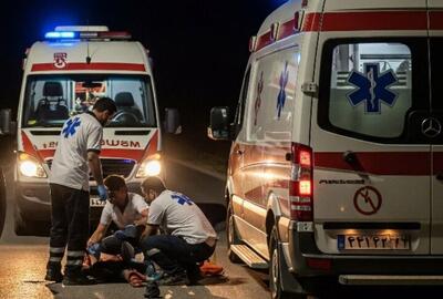  مصدومان تصادف محور نجف آباد به ۱۳ نفر رسید