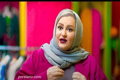  لحظه بامزه و وایرال شده گل پرت کردن نعیمه نظام دوست در حضور احسان علیخانی : بچه‌ها این گل تقدیم به شما!