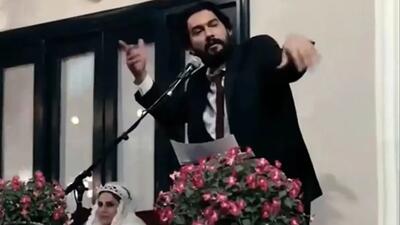  فیلم/ غوغای خوانندگی و هنرنمایی حامد بهداد در شب عروسیش/ آقای بازیگر این استعدادشو رو نکرده بود/ شادوماد ما خیلی تکه، عروس یه گوله نمکه ...