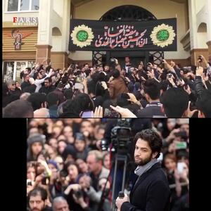  فیلم/ گریه شدید محمد علیزاده در مراسم تشییع پیکر مرتضی پاشایی/ میدونی حالم این روزا بدتر از همه است ...!