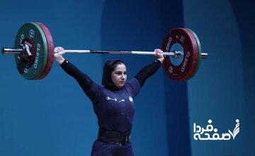  مدال برنز ملی‌پوش وزنه برداری زنان در دوضرب و مجموع
