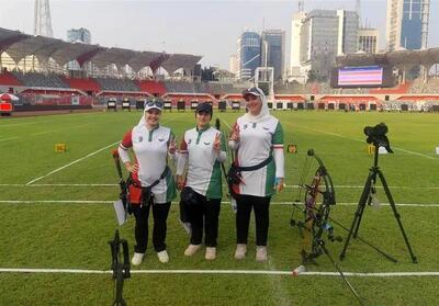  کسب مدال برنز توسط تیم کامپوند زنان