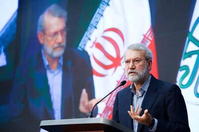  شعرخوانی لاریجانی خطاب به آمریکایی ها با قطعه‌ای از سعدی+ فیلم
