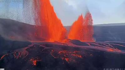  یکی از فعال‌ترین آتشفشان‌های جهان، کیلاویا در جزیره بزرگ هاوایی، شروع به فوران کرده است