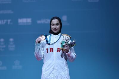  دو مدال برنز برای ملی‌پوش وزنه برداری بانوان