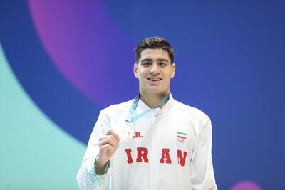  غلامی برنز شنای ۲۰۰ متر قورباغه را از آن‌خود کرد