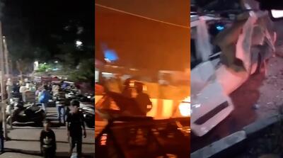  لحظات انفجارهای عظیم مرگبار دهلی هند