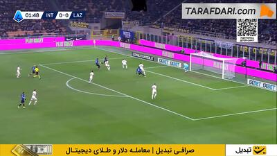  خلاصه بازی اینتر 2-0 لاتزیو (سری آ - 26-2025)