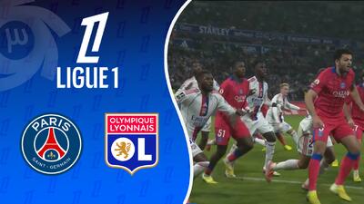  خلاصه بازی لیون 2 - پاری سن ژرمن 3