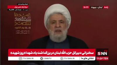  دبیر کل حزب الله: جوانان مقاوم لبنانی، با شجاعت، بیش از ۷۰ هزار سرباز اسرائیلی را در درگیری‌های نزدیک عقب راندند