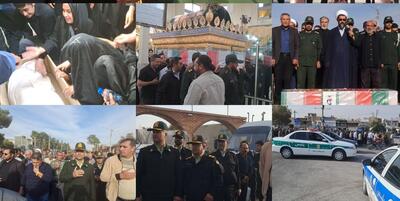  پیکر سردار شهید غلامعلی کواری در پاسارگاد به خاک سپرده شد