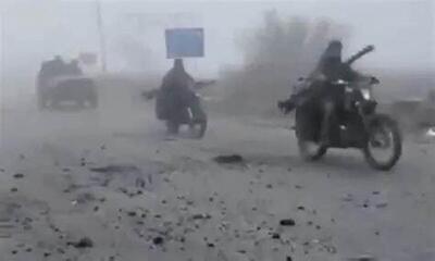  تصاویری از سربازان روسی یادآور فیلم مکس دیوانه