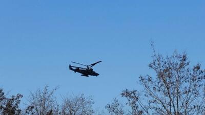  سقوط بالگرد نظامی در نزدیکی مرز آذربایجان و گرجستان (فیلم)